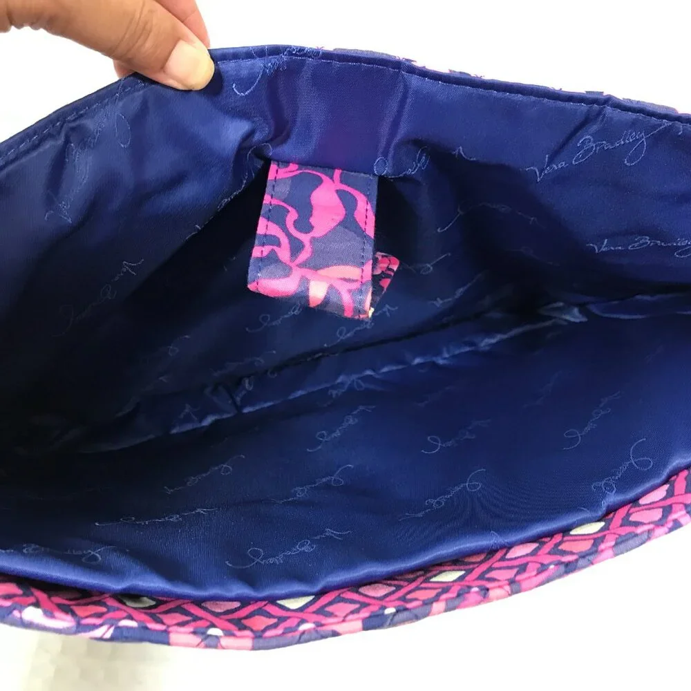 Vera Bradley Floral Laptop Bag Purple Pink